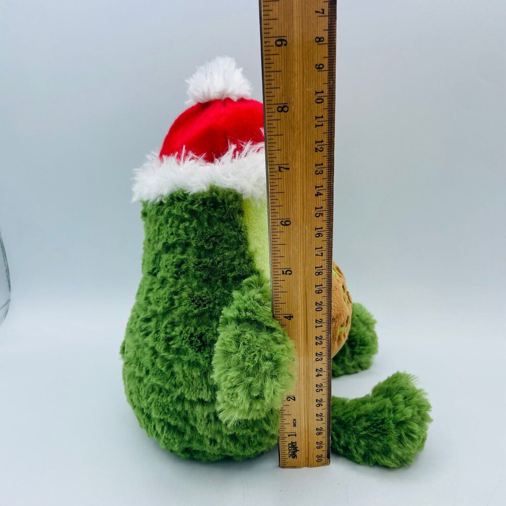 AURORA Plush Stuffed Avocado Toy Christmas 'Avo Great Holiday - Picture 5 of 7
